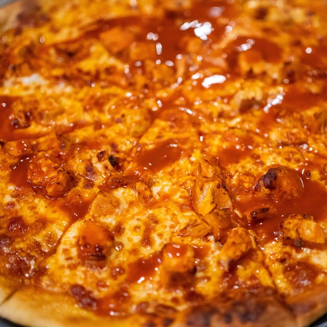 Buffalo Chicken Pizza.