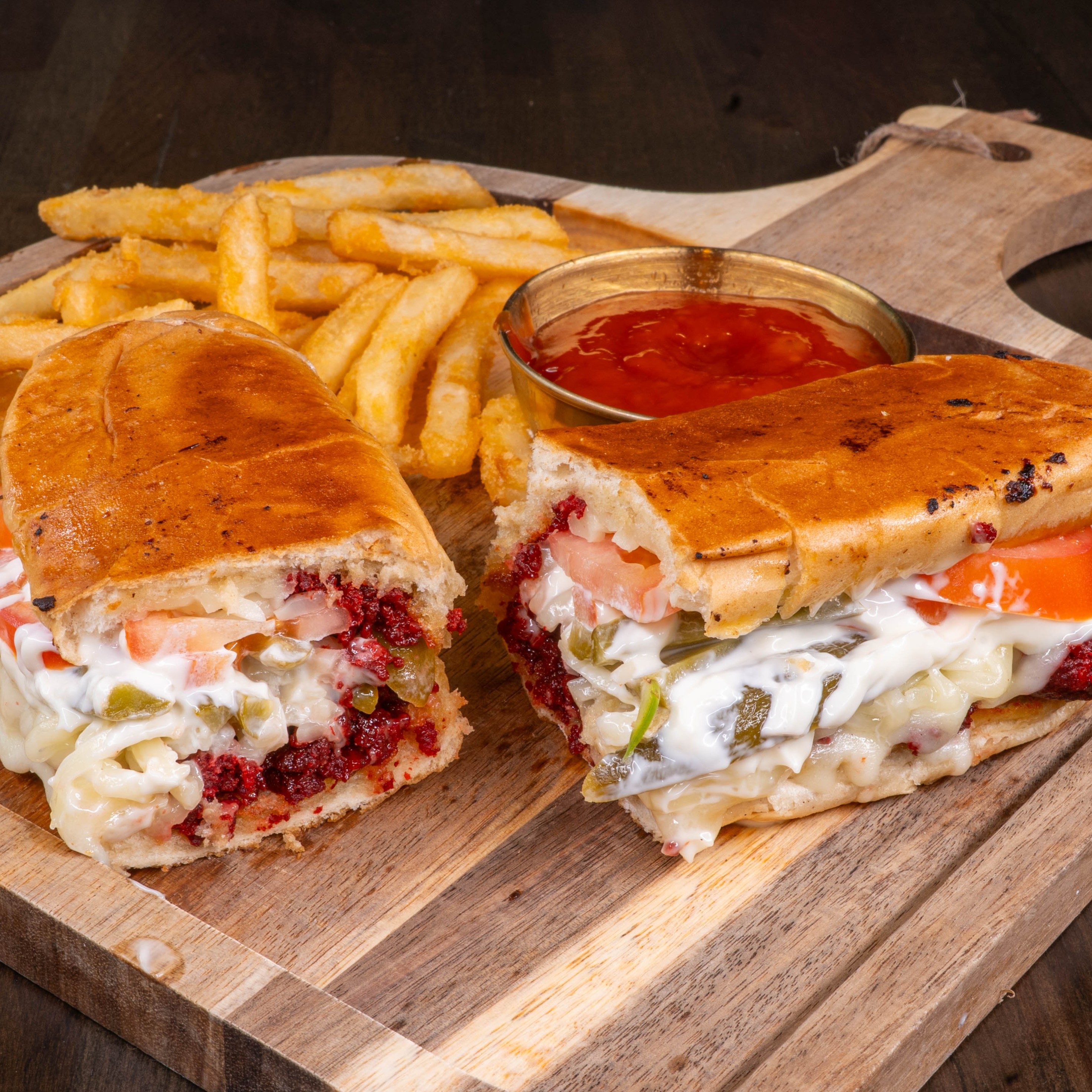 The Soujouk Hoagie.