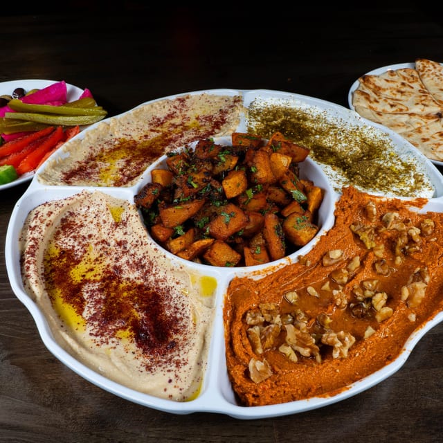 Lebanese Mezze Royale.