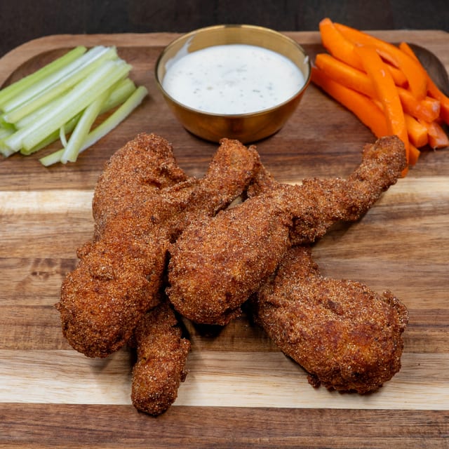 Crispy Frog Legs Delight.