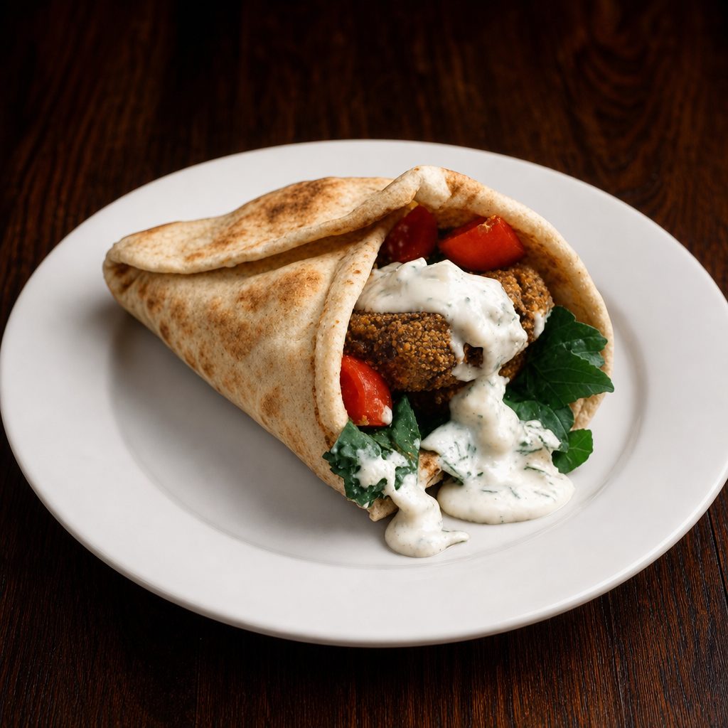 Falafel Sandwich.