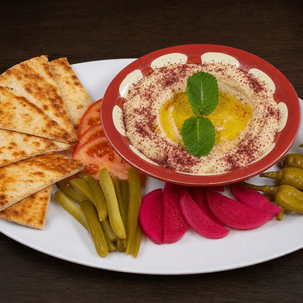 Blue Eye Signature Hummus.