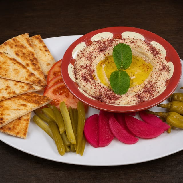 Blue Eye Signature Hummus.