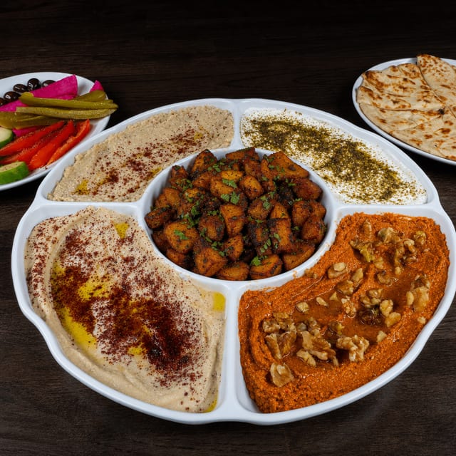 Lebanese Mezze Royale.