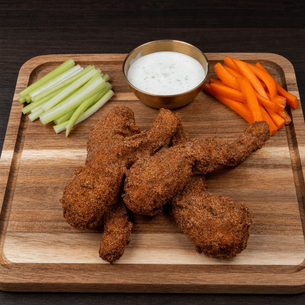 Crispy Frog Legs Delight.