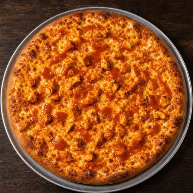 Buffalo Chicken Pizza.