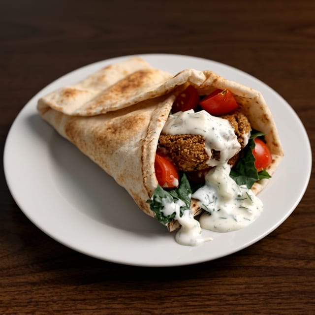 Falafel Sandwich.