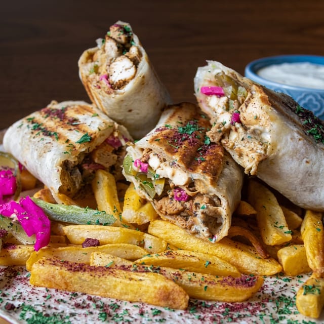 Chicken Shawarma Sandwich.