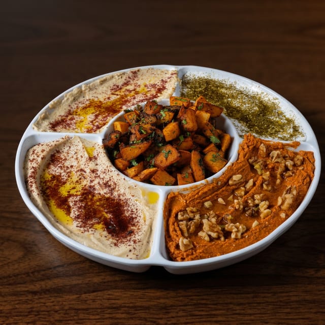 Lebanese Mezze Royale.